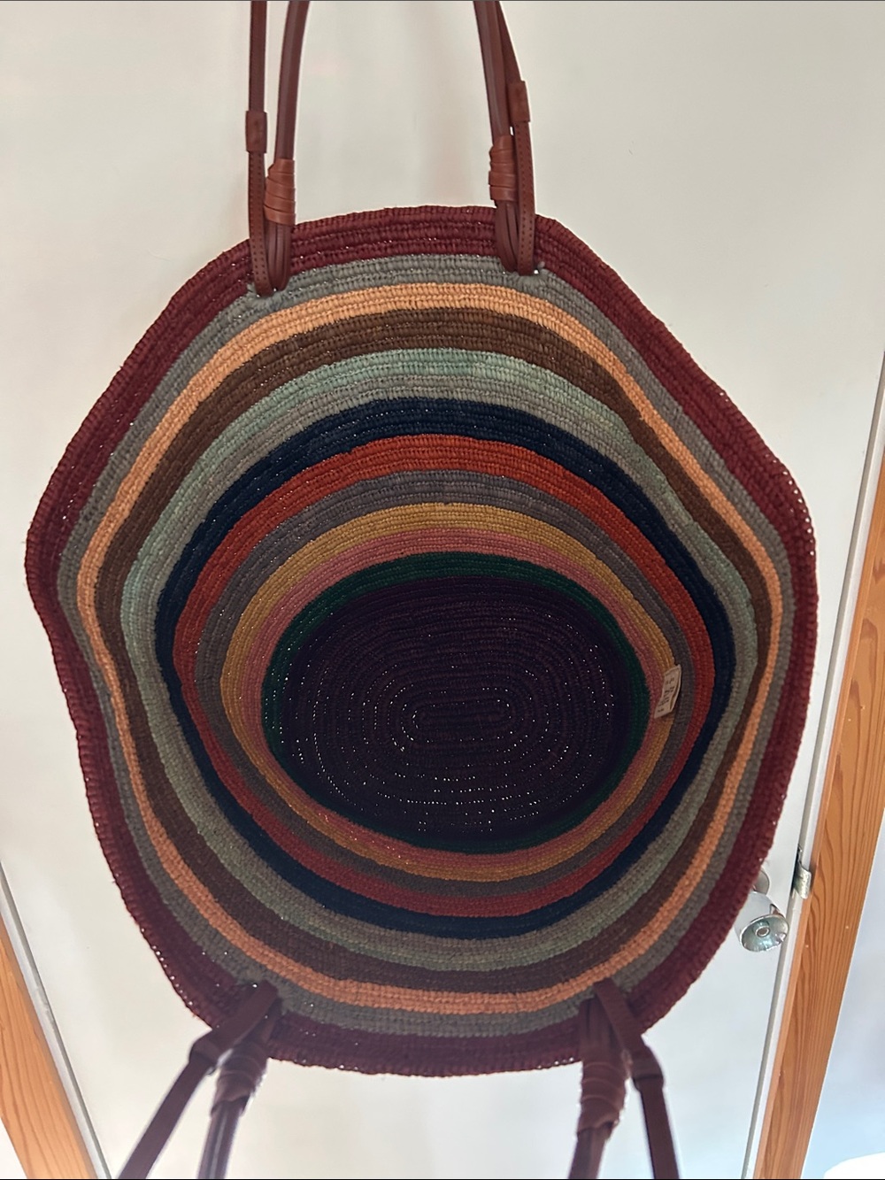 SEZANE Justine Maxi Basket Bag - Picture 3 of 7